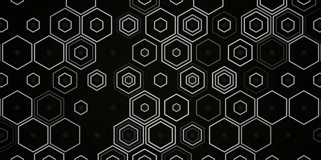 2:1 Univisium | Hexagon Pattern 60fps Screensaver VJ Live Wallpaper