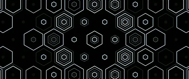 2.39:1 Cinemascope | Hexagon 60fps Motion Screensaver Film