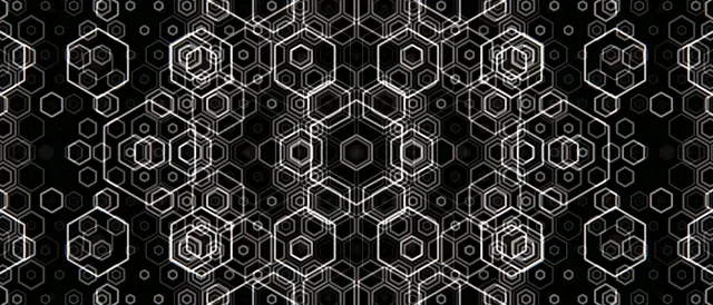 21:9 Ultrawide | 60fps Hexagonal Geometry Motion Loop Screensaver