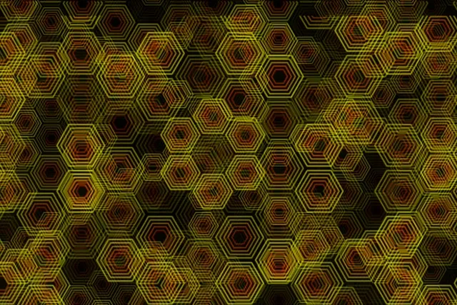 3:2 Surface | 60fps Geometric Hexagon Live Wallpaper Vj Loop