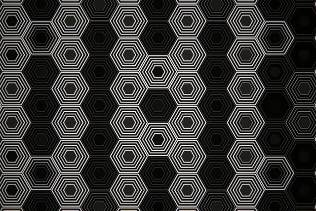 3:2 Surface | Hexagonal Pattern 60fps Screensaver Motion Background VJ