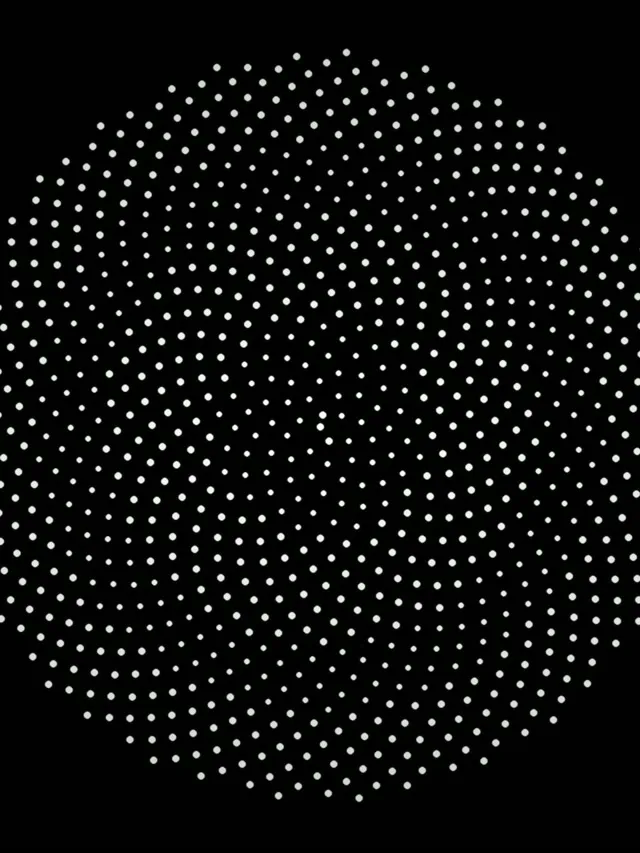 3:4 iPad Portrait | 60fps Screensaver - Glowing Particles Live Wallpaper