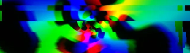 32:9 Super Ultrawide | 60fps Glitch Neon VJ Loop Screensaver