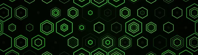 32:9 Super Ultrawide 60fps | Neon Hexagon Grid VJ Loop Screensaver