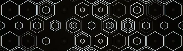 32:9 Super Ultrawide | Abstract Hexagon 60fps Screensaver Motion Loop