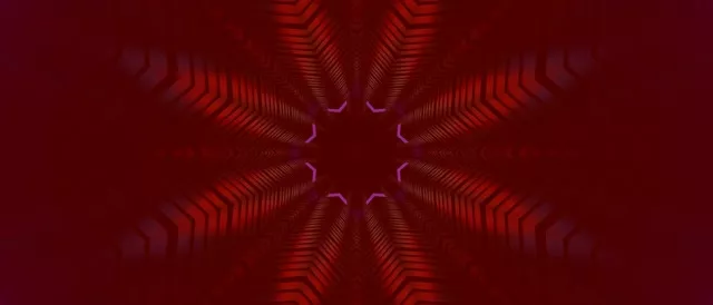 32:9 Ultrawide 60fps Screensaver - Neon Tunnel Pulsating Diamond Vortex VJ Loop