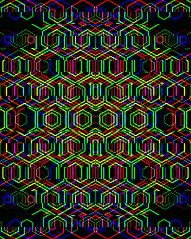 4:5 Instagram | Colorful geometric 60fps screensaver live wallpaper