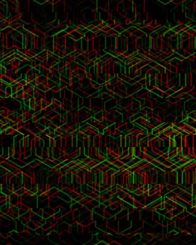 4:5 Instagram | Neon Isometric Grid 60fps Screensaver Motion Loop