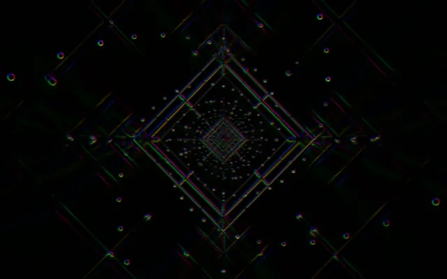 16:10 Macbook Neon Tunnel Spiraling Diamond Vortex 60fps Screensaver VJ Loop