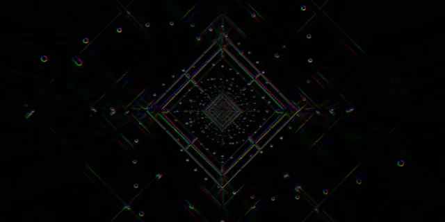 Neon Tunnel VJ Loop 2:1 Univisium 60fps Geometric Screensaver