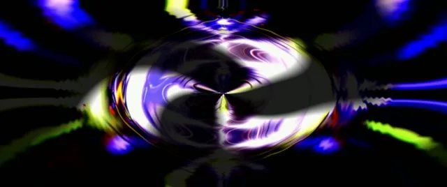 Neon Tunnel Spiraling Vortex VJ Loop 60fps Screensaver 2.39:1