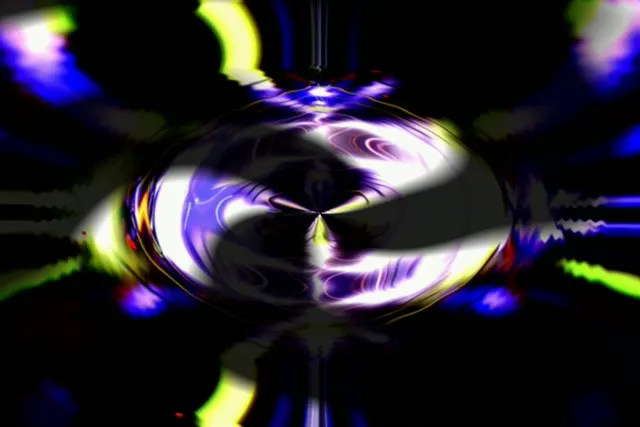 Neon Tunnel VJ Loop - Pulsating Spiral Vortex 60fps Screensaver 3:2