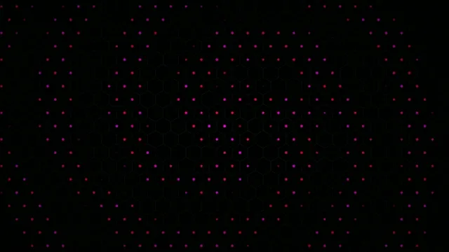4K abstract neon dot particles looping motion background
