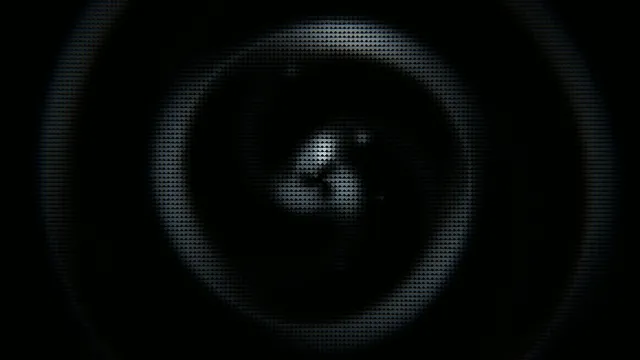 4K abstract tech motion background with blue geometric patterns