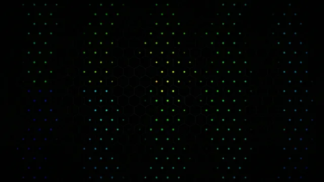 4K animated dot matrix background with color gradient transition loop