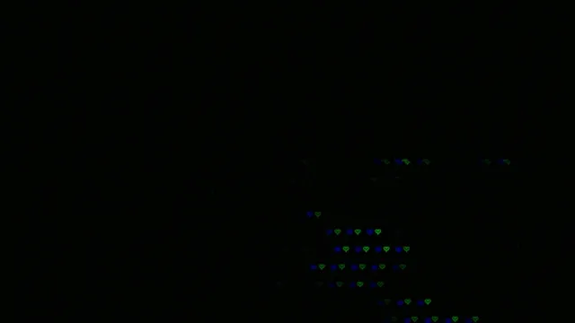 4K animated neon hearts VJ loop background for streamers