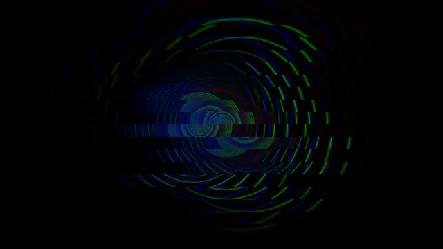 4K Neon Spiral Tunnel Digital Abstract Motion