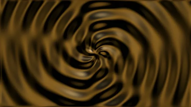 4K UHD 60FPS Golden Spiral Vortex Screensaver Windows 10 VJ Loop