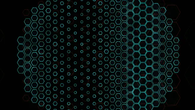 4K UHD 60fps Hexagon Honeycomb Screensaver Windows 10 VJ Loop