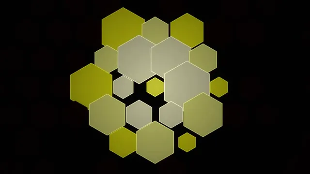 10 hours 4K UHD 60fps Hexagon Screensaver Windows 11 VJ Loop