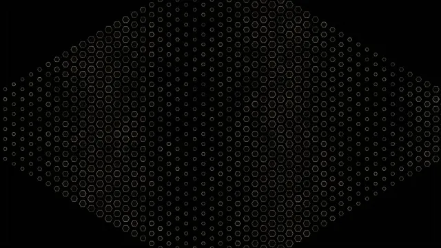 4K UHD 60fps Hexagon Tunnel Screensaver Windows 10 - Motion Background