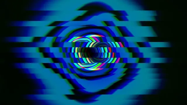 10 hours 4K UHD 60fps Neon Spiral Screensaver Windows 10 VJ Loop