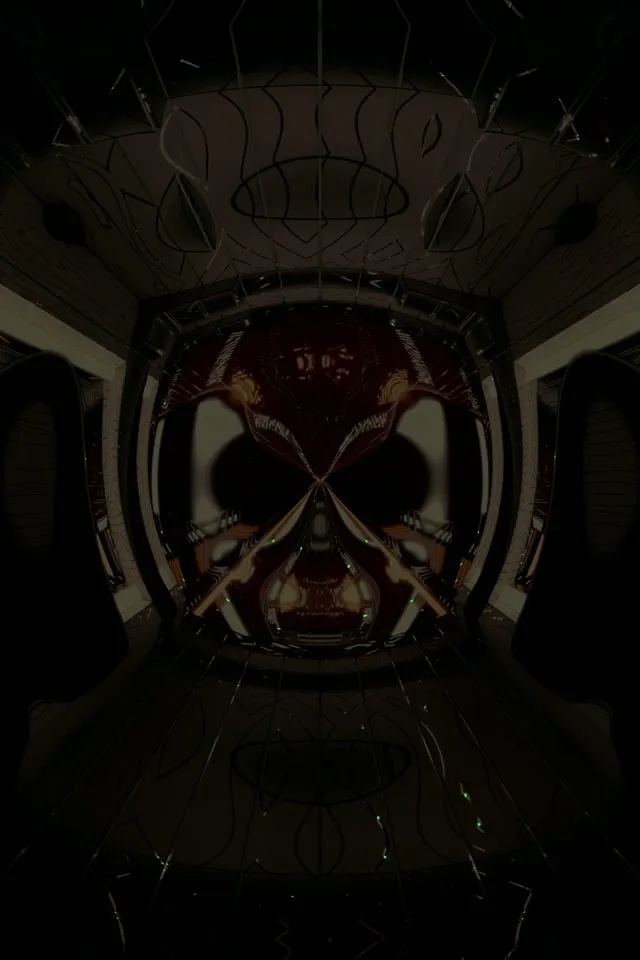 Neon Tunnel VJ Loop 9:16 60fps Screensaver Pulsating Red Light Vortex