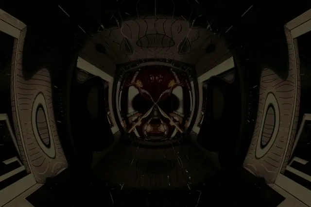 Neon Tunnel Vj Loop 3:2 60fps Screensaver Red Geometric Vortex