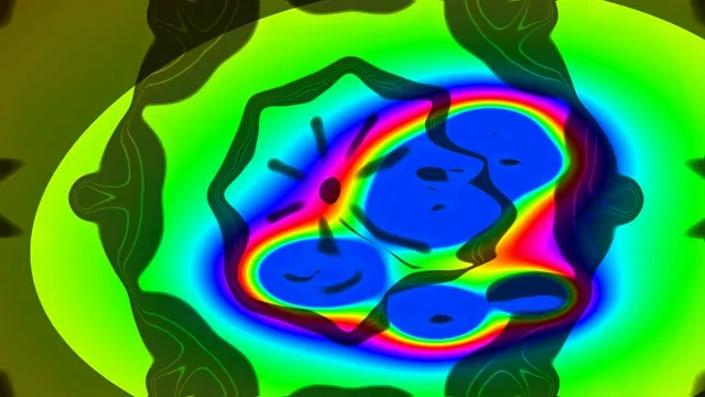 4k uhd 60fps neon tunnel screensaver vj loop red mandala