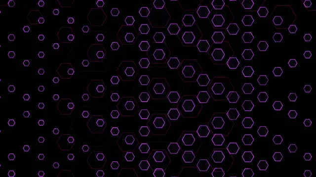 4K UHD 60fps Purple Hexagon VJ Loop Screensaver Windows 10