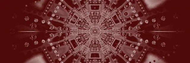 3:1 Triple Wide Neon Tunnel Kaleidoscope 60fps Screensaver VJ Loop