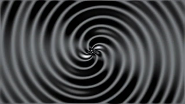 10 hours 4K UHD 60fps Screensaver | Black White Spiral Vortex VJ Loop