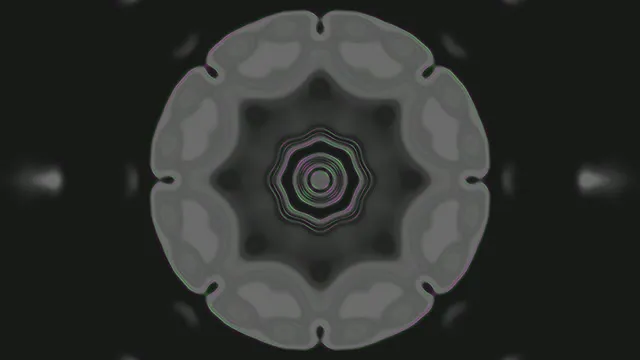 4k uhd 60fps screensaver neon tunnel purple green kaleidoscope vj loop