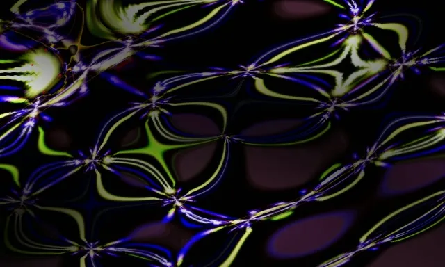 5:3 Wide 60fps neon tunnel screensaver background for edits vibrant color distortions