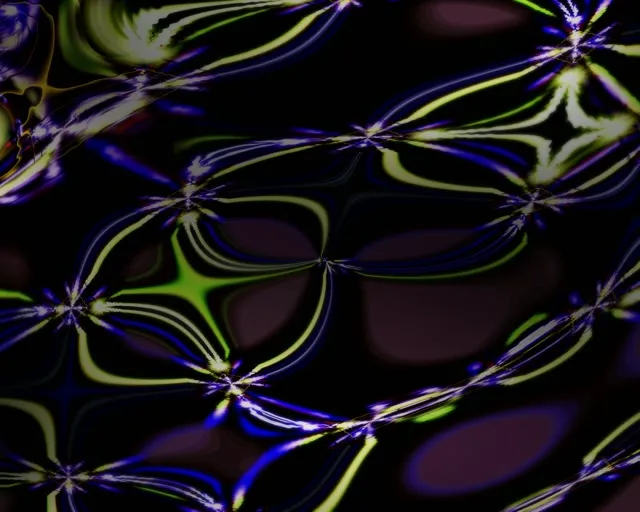 5:4 Industrial 60fps neon tunnel screensaver vj animation orange purple geometric flow