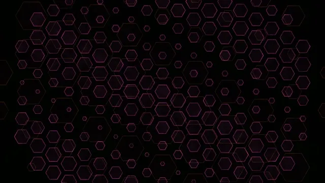 4K UHD 60fps Screensaver PC - VJ Loop Pink Hexagons