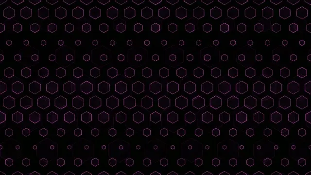 4K UHD 60fps Screensaver PC VJ Loop Purple Hexagons