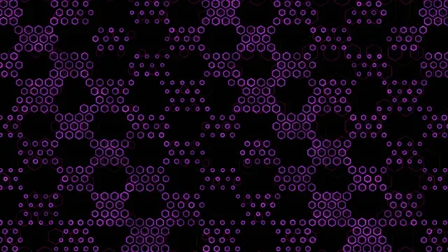 4K UHD 60fps Screensaver VJ Loop Windows 10 Purple Hexagon