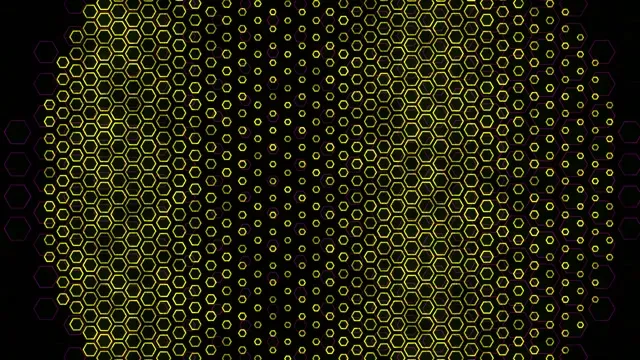 4K UHD 60fps Screensaver Windows 11 VJ Loop Yellow