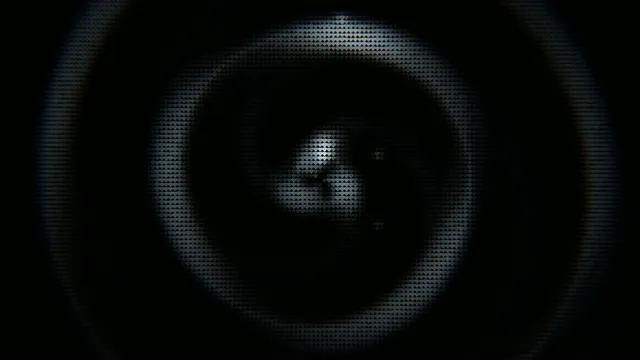 4K UHD abstract tech motion background with blue geometric patterns