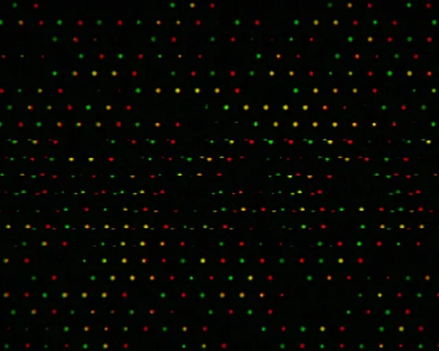 5:4 Industrial | 60fps Screensaver - LED Particle Rain Animated Visualizer