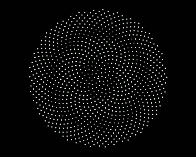 5:4 Industrial | 60fps Screensaver - Sphere Motion Background VJ Loop