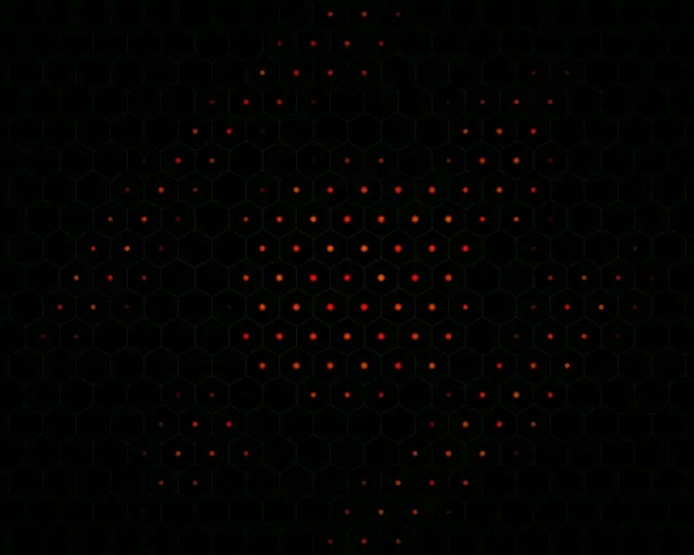 5:4 Industrial | Hexagon Network Loop 60fps Motion Screensaver VJ