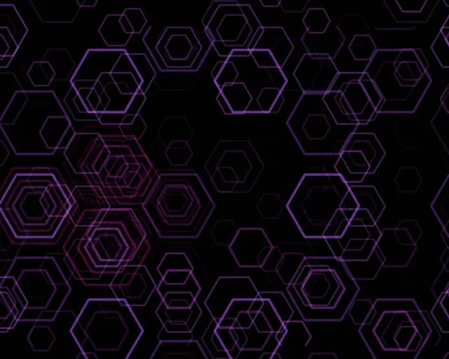 5:4 Industrial | Neon Hexagon Motion Background 60fps Screensaver VJ Loop