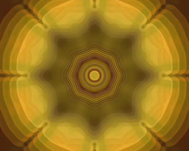 5:4 Industrial Túnel de Néon Pulsante Círculos Concêntricos VJ Loop 60fps Screensaver