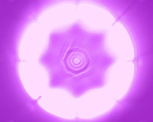 5:4 Industrial Neon Tunnel Pulsating Hexagon VJ Loop 60fps Screensaver