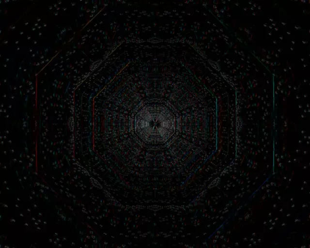 ५:४ ઇન્ડસ્ટ્રિયલ નીયૉન ટાનેલ સ્ક્રીનસેવર ६०fps VJLoops લૂપ અક્ટાગોનલ વર્ટેક્સ