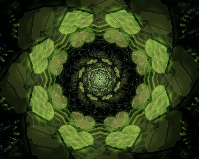 5:4 Industrial Neon Tunnel Spiraling Vortex VJLoops 60fps Screensaver