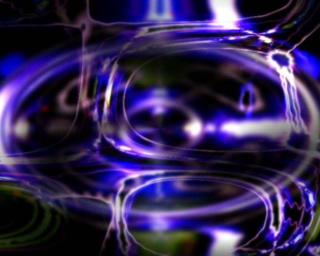 5:4 Industrial Neon Tunnel VJ Loop 60fps Screensaver Blue Purple Lights Motion