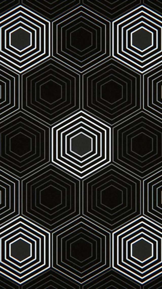 9:16 Reels | Dynamic Pulsing Lights Hexagon 60fps Live Wallpaper